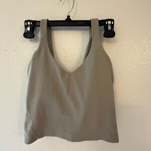 Lululemon Athletica Taupe Tank Top